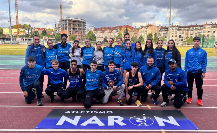 Los naroneses plantan cara y logran el bronce en Pontevedra