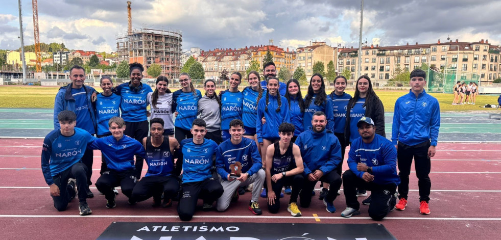Los naroneses plantan cara y logran el bronce en Pontevedra