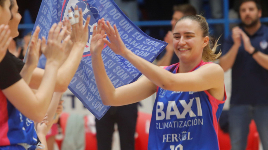 Adiós, Mataix: "Me voy del Baxi con el corazón lleno, Ferrol siempre será especial"