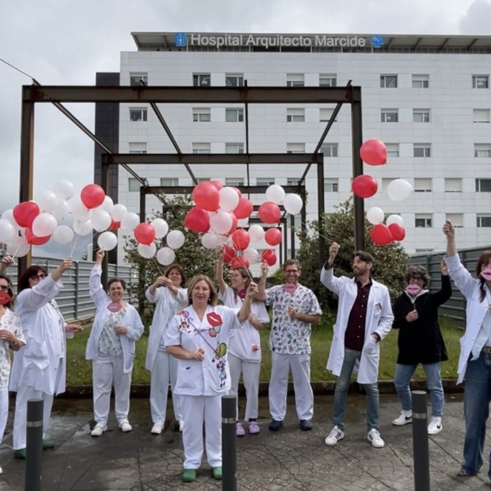 Globos al aire y “bicos” por el Día del niño hospitalizado