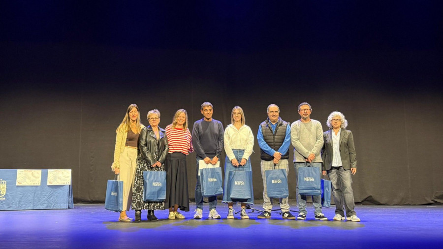 El Pazo da Cultura acogió la entrega de galardones del XXXIV Certame Intercentros