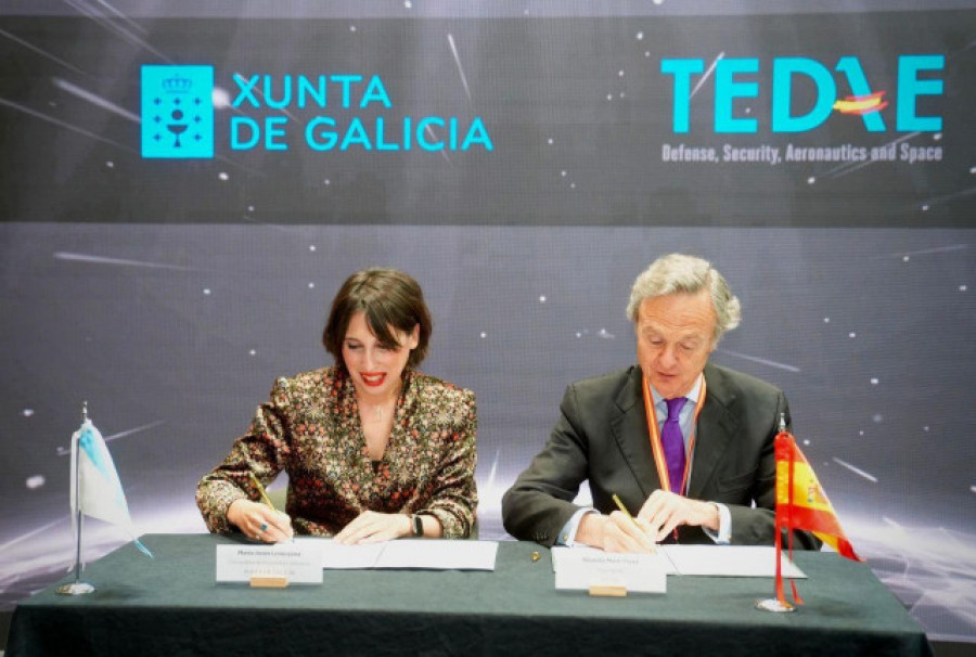 A Xunta asina un acordo coa Tedae para impulsar o sector da defensa