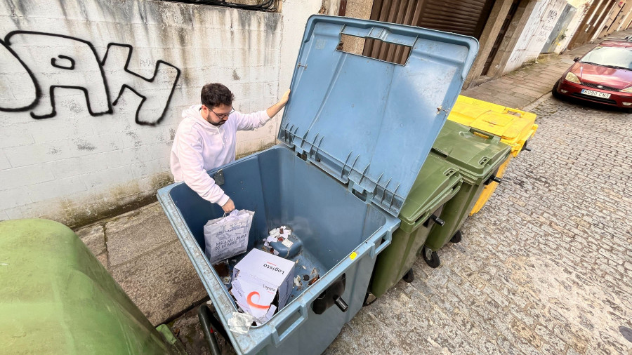 Aumenta el reciclaje en los contenedores azul y amarillo, pero baja el del vidrio