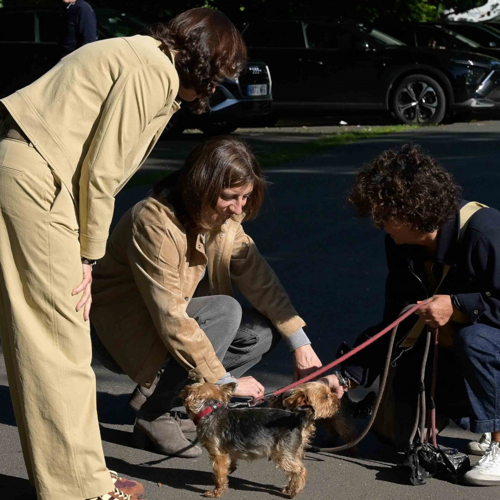 La conselleira de Medio Ambiente apela a adoptar animales desde Oleiros