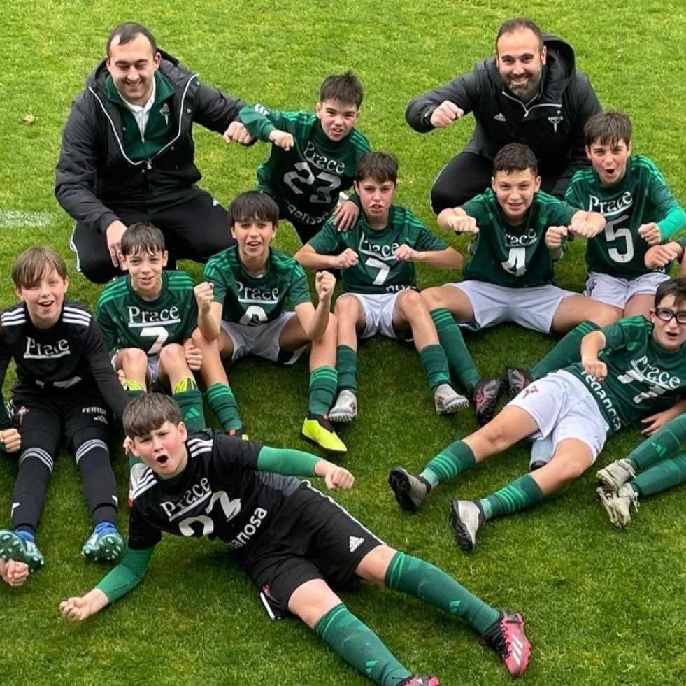 Racing alevín y Galicia de Caranza benjamín, a por su clasificación para la fase final gallega