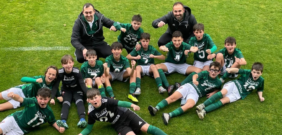 Racing alevín y Galicia de Caranza benjamín, a por su clasificación para la fase final gallega