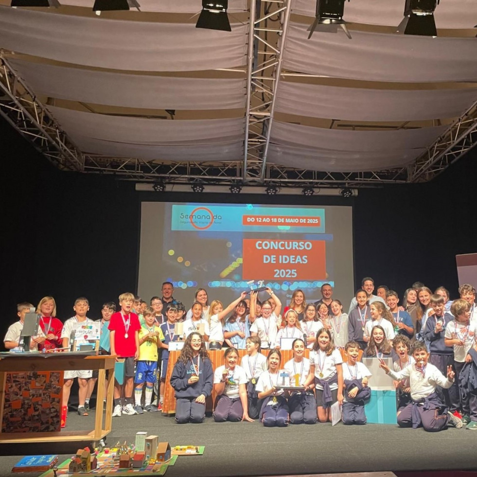 Un juego de mesa del San Rosendo gana el concurso de ideas sobre seguridad vial