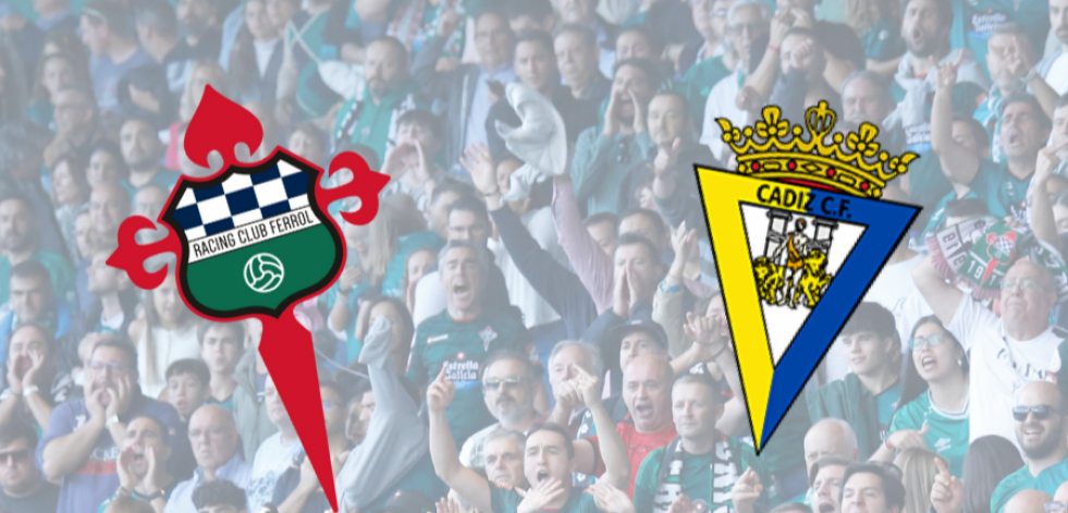 Así fue el Racing de Ferrol-Cádiz (1-0)