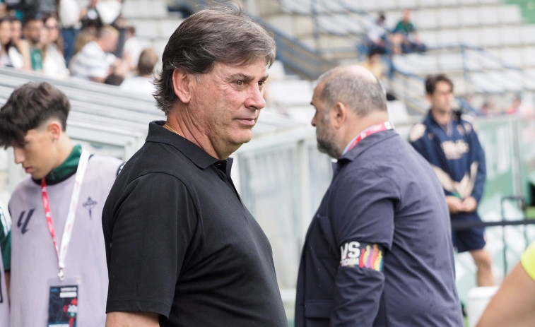 Alejandro Menéndez, entrenador del Racing de Ferrol: 