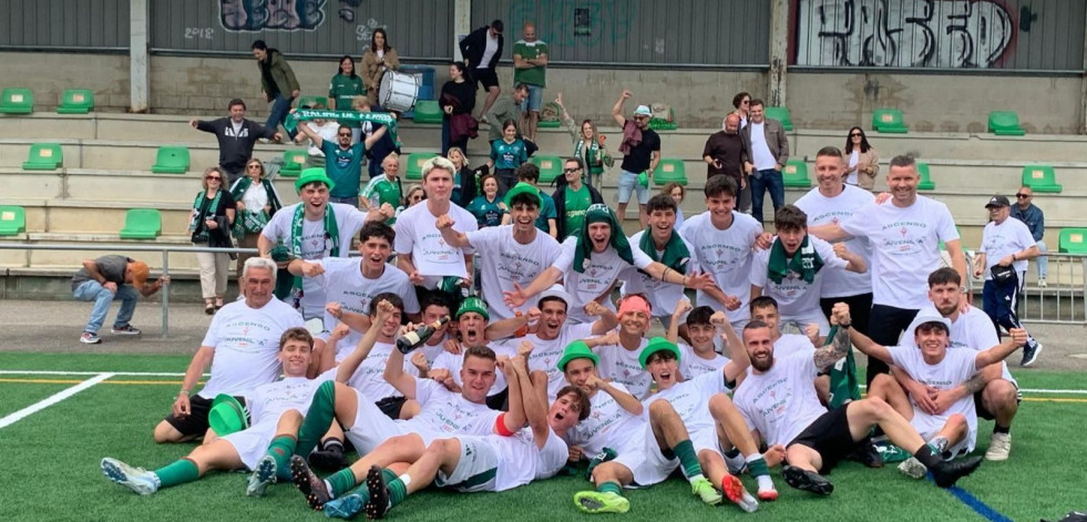 El Racing de Ferrol Juvenil logra el ascenso a División de Honor