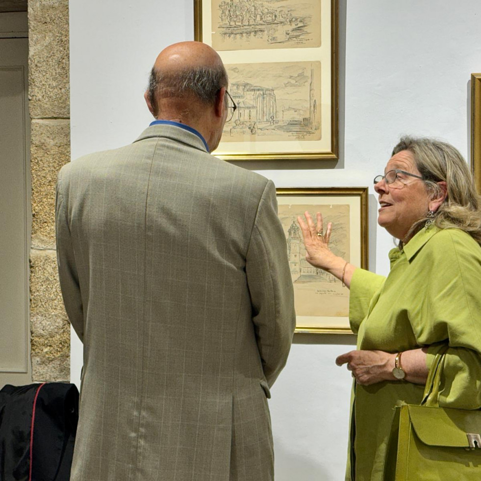 Los rincones que hizo eternos Andrés Freire están en la sala Bello Piñeiro de Ferrol