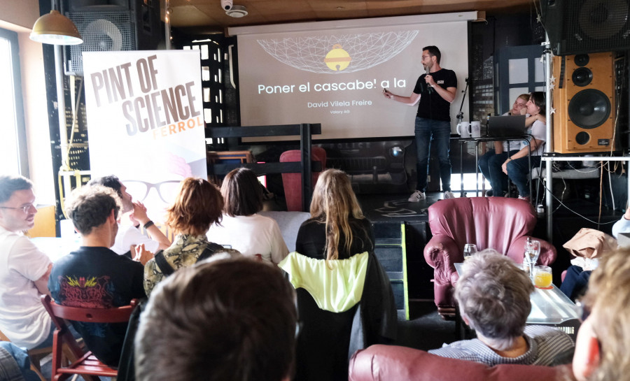 Los bares de Ferrol se llenan de “ciencia km 0” con el festival de Pint of Science