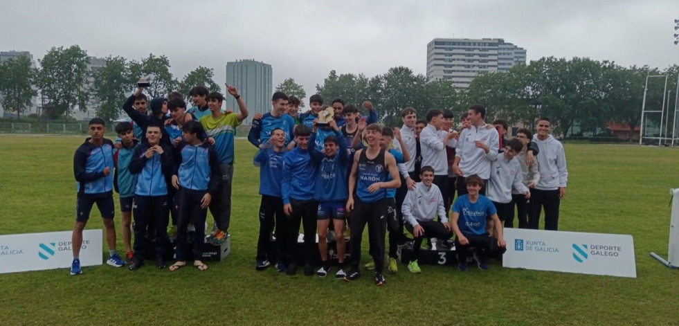 Los naroneses sub 20 superan a los absolutos y se cuelgan el oro en Elviña
