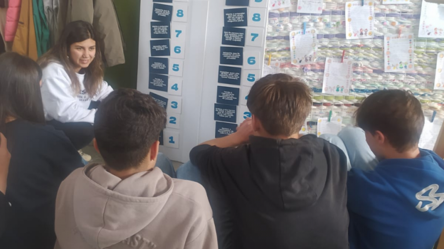 “Agresión off: eu digo non á violencia de xénero” llega al alumnado del CPI Atios de Valdoviño