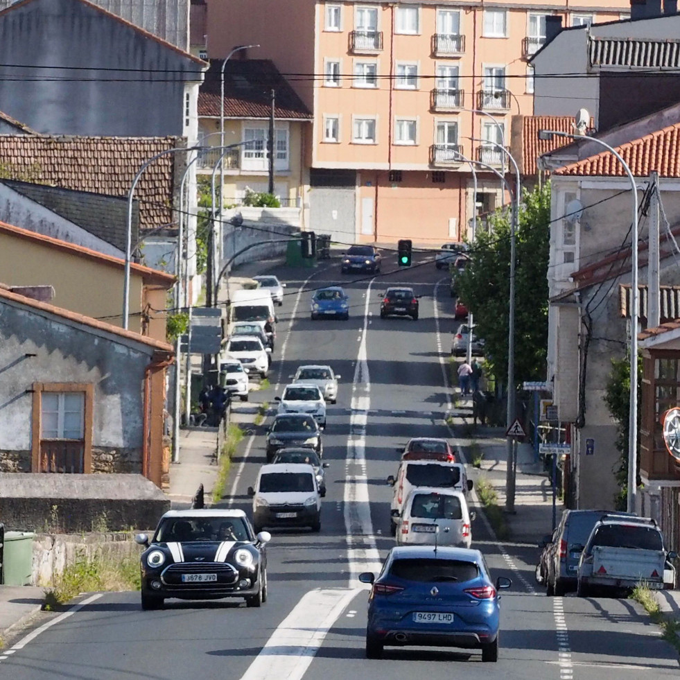 ¿Te molesta el ruido de los coches? Estas son las cinco carreteras de Ferrolterra que figuran en el mapa de la Xunta