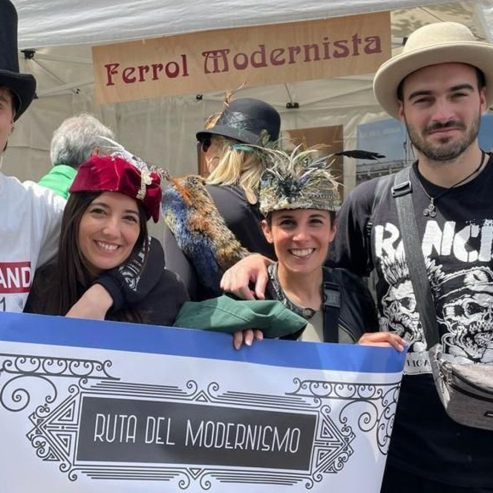 Ferrol viaja de nuevo al Modernismo el fin de semana, en la Feria de Barcelona