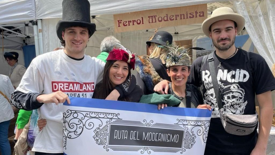 Ferrol viaja de nuevo al Modernismo el fin de semana, en la Feria de Barcelona