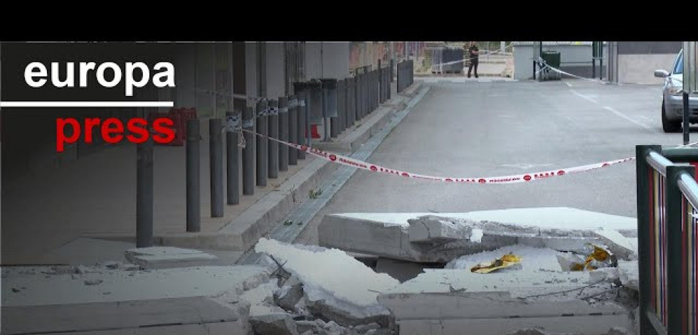 Un hombre muere al caerle encima una placa de hormigón de 10 toneladas
