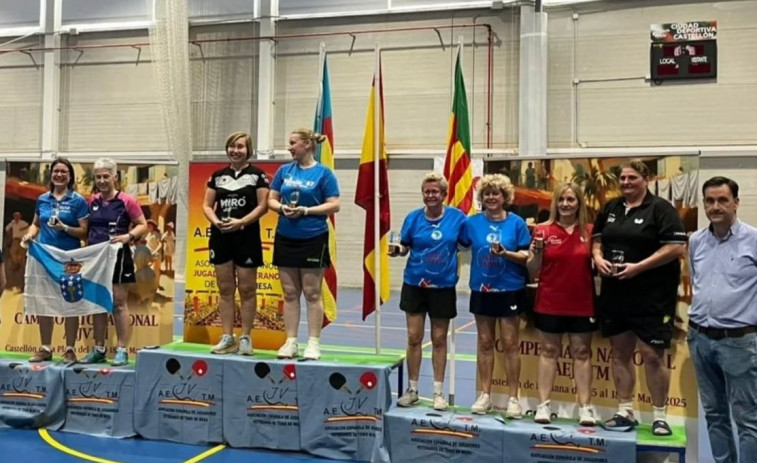 Las veteranas Belén Soto e Isabel Teruel, plata en Castellón
