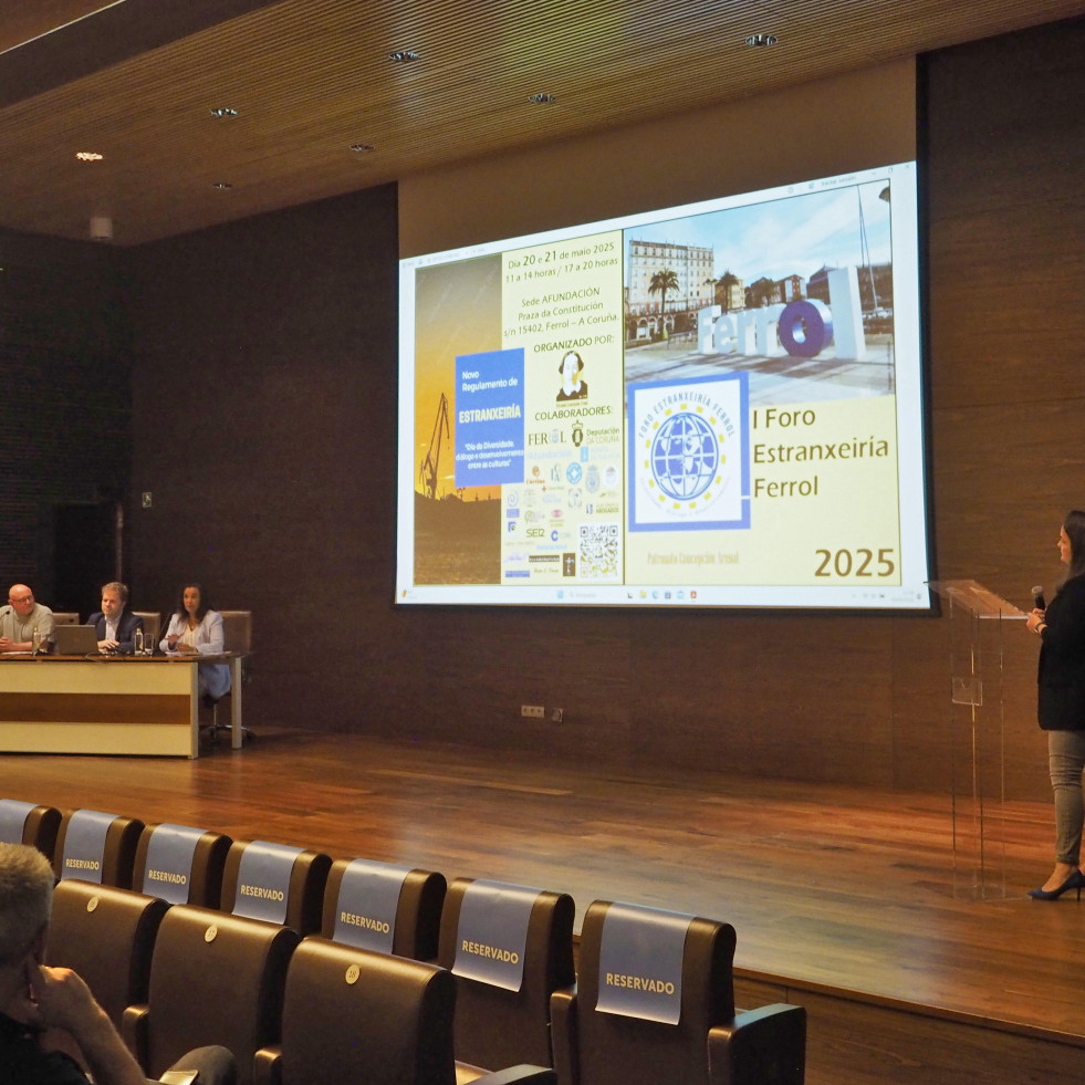Gran expectación y participación en el I Foro de Extranjería de Ferrol