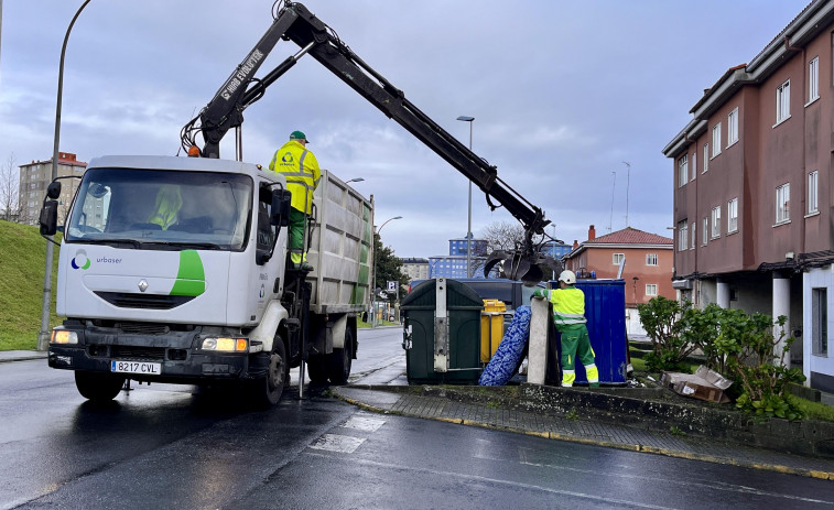 Ferrol en Común advierte de que el Concello tendrá que abonar los costes reales por el servicio de recogida de basura