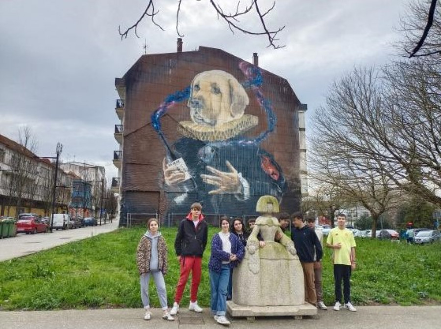 Las Meninas de Canido se dan a conocer por Europa con el eTwinning del Saturnino Montojo