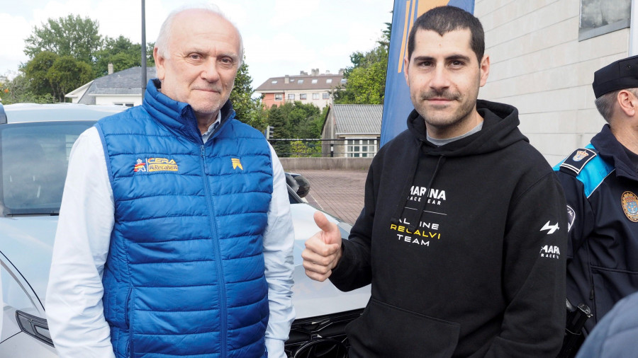 Jorge Cagiao, vigente campeón del Rally de Narón: “Correr en casa te hace sacar un plus de dentro que no sabes que tienes”