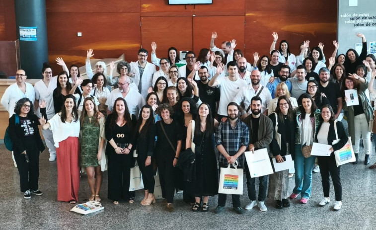 Despedida en el CHUF a los residentes de Enfermería
