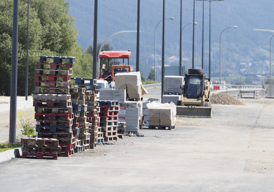 Nuevo corte de tráfico en As Pías por los trabajos de la tercera fase de humanización