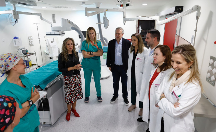 Nuevo avance en el CHUF con  la puesta en marcha de la sala de radiología intervencionista
