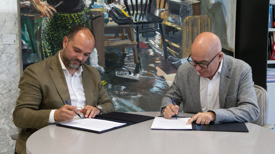 Convenio entre Diputación y Pontedeume para sufragar el nuevo albergue de peregrinos
