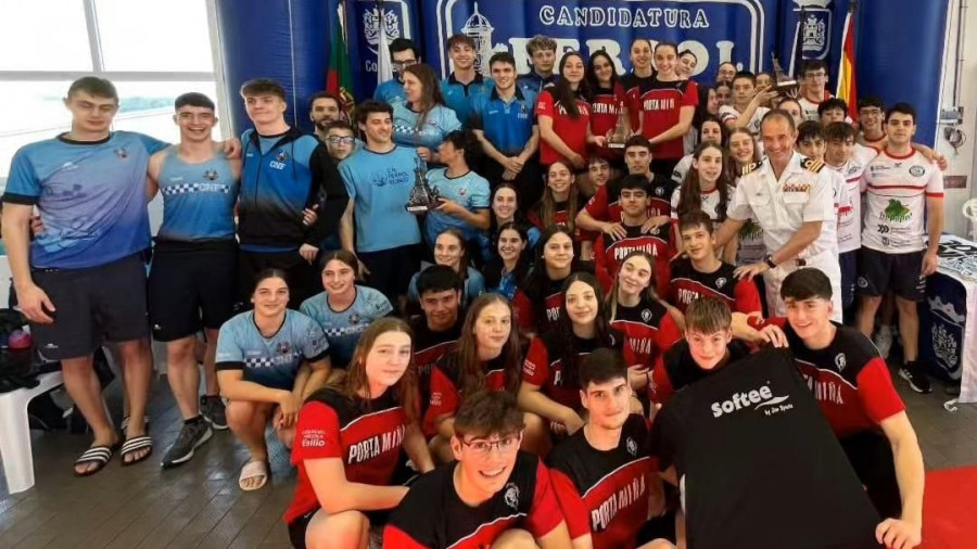 Éxito de un Memorial Juan Varela con el Natación Ferrol ocupando la segunda plaza