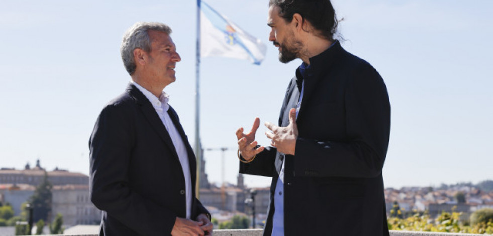 Alfonso Rueda felicita a Oliver Laxe y celebra el 
