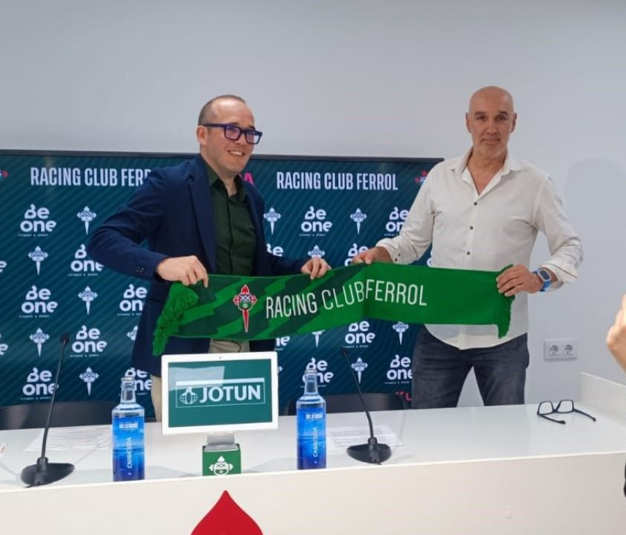 Racing de Ferrol y Be One, vecinos bien avenidos colaborando para este último duelo