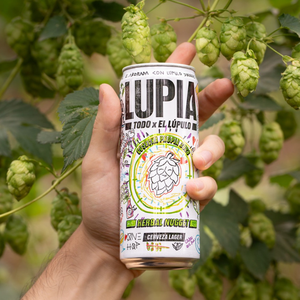 Estrella Galicia lanza su nueva cerveza Lupia, con lúpulo cosechado en A Coruña