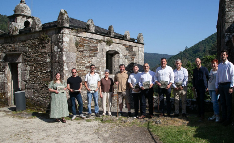 La Diputación avanza el proyecto de musealización del Monasterio de Caaveiro