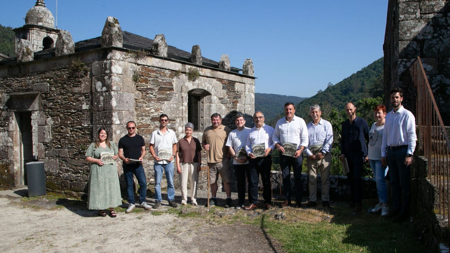 La Diputación avanza el proyecto de musealización del Monasterio de Caaveiro