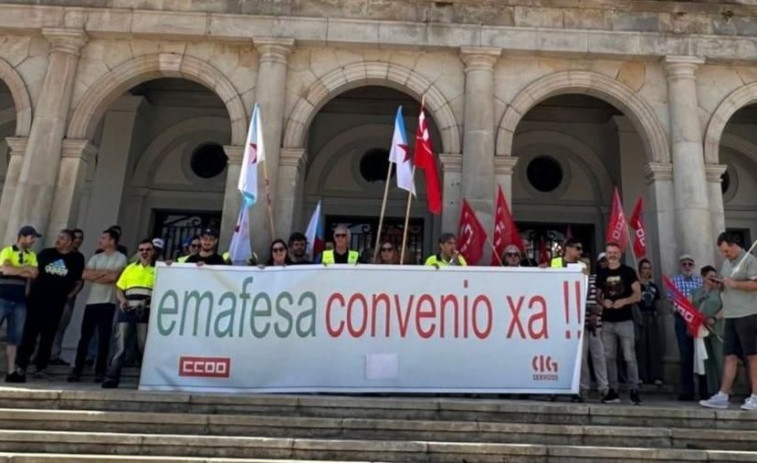 Los trabajadores de Emafesa reclaman que se retome la negociación del convenio colectivo en Ferrol