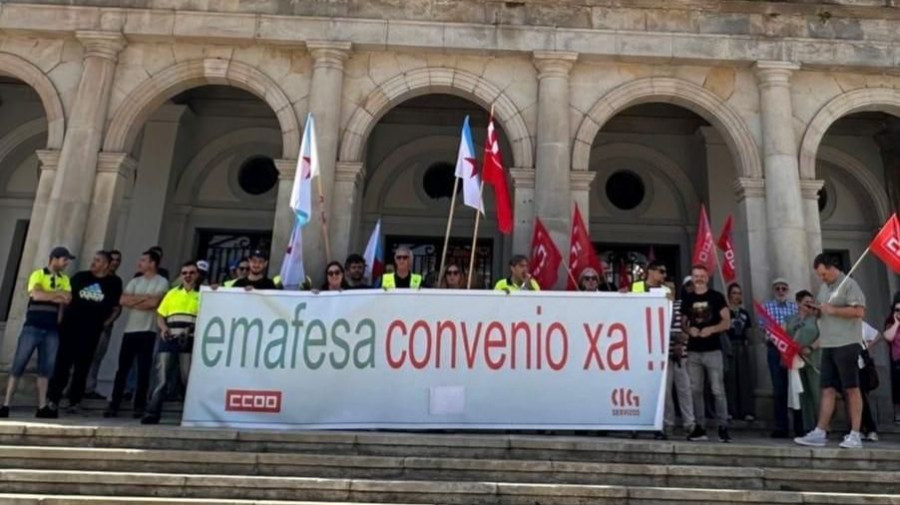 Los trabajadores de Emafesa reclaman que se retome la negociación del convenio colectivo en Ferrol