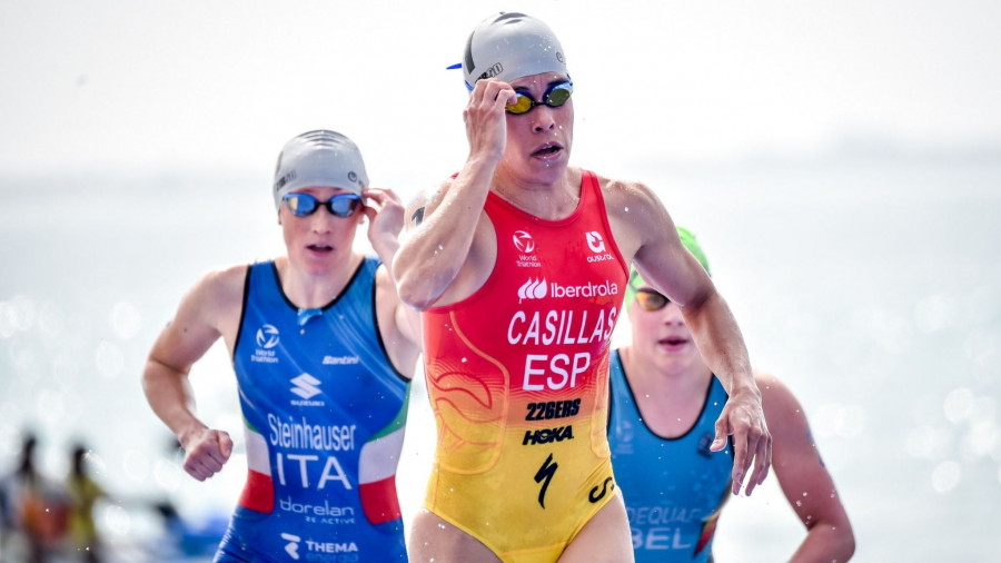 Miriam Casillas afronta su tercera cita en las Series Mundiales de triatlón