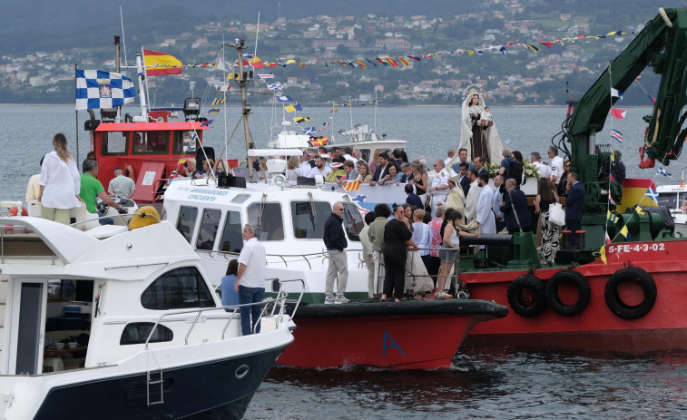 Más barcos para una procesión del Carmen más “marítima” en Ferrol
