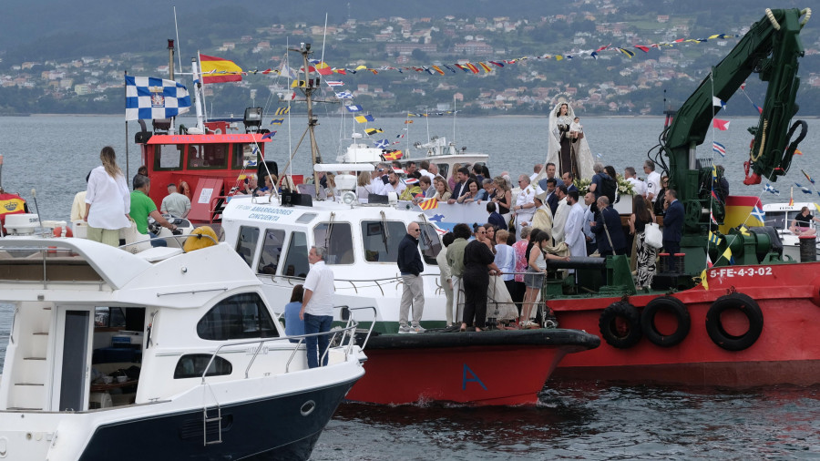 Más barcos para una procesión del Carmen más “marítima” en Ferrol