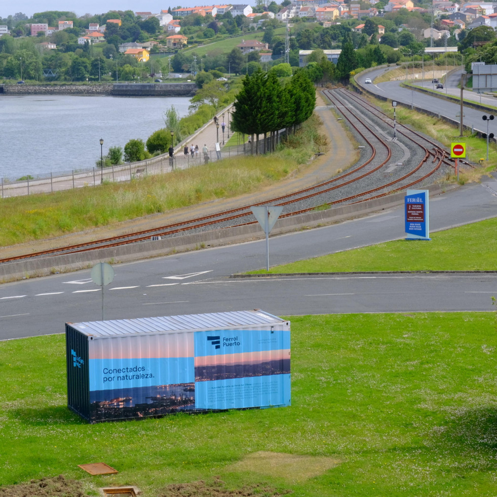 Ferrovial renovará y ampliará la vía entre la estación y el puerto de Ferrol