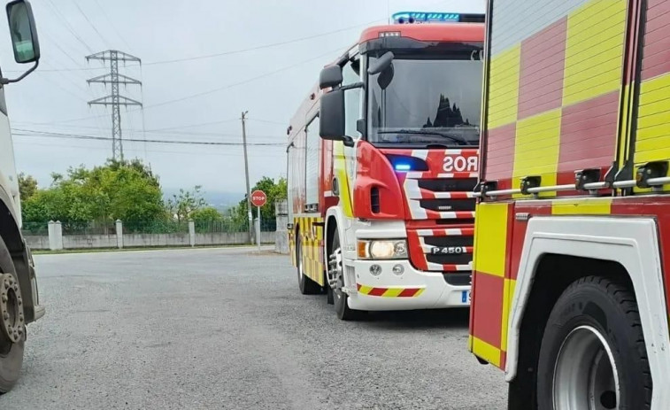 El incendio de una casa en Narón moviliza a los efectivos del Speis