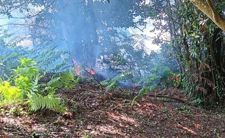 Un conato de incendio en Esmelle moviliza a los Bomberos de Ferrol