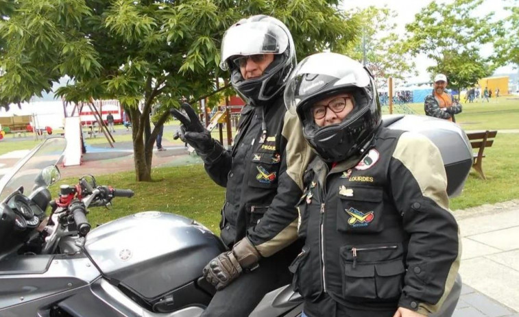 Lourdes Díaz, participante en Fojeteiros: “A mí no me gustaban ni los moteros ni las motos, y ahora mírame”