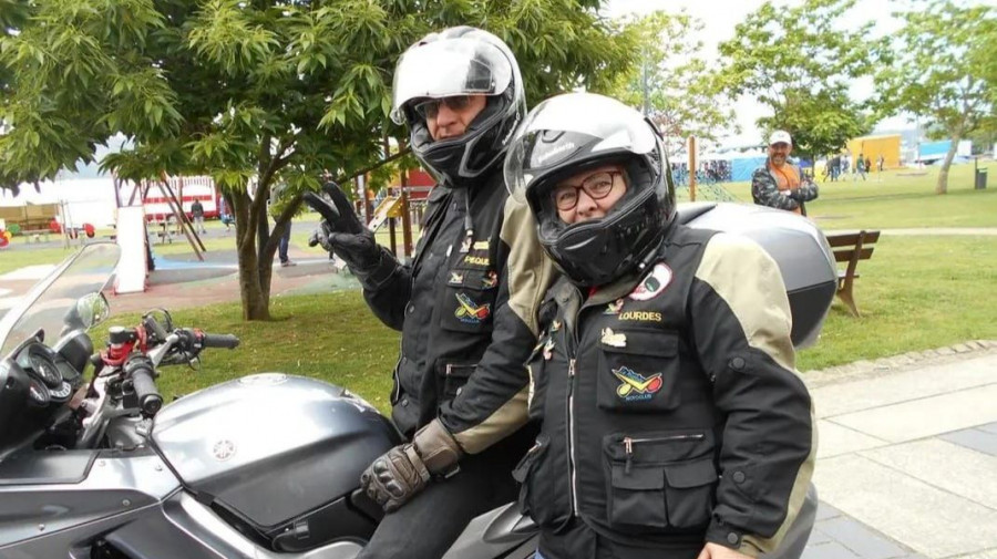 Lourdes Díaz, participante en Fojeteiros: “A mí no me gustaban ni los moteros ni las motos, y ahora mírame”