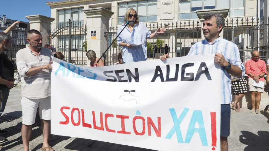 El BNG reclama actuaciones “máis concretas” para el problema del agua en Ares