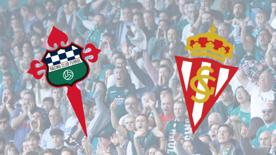 Así fue el Racing de Ferrol-Sporting de Gijón