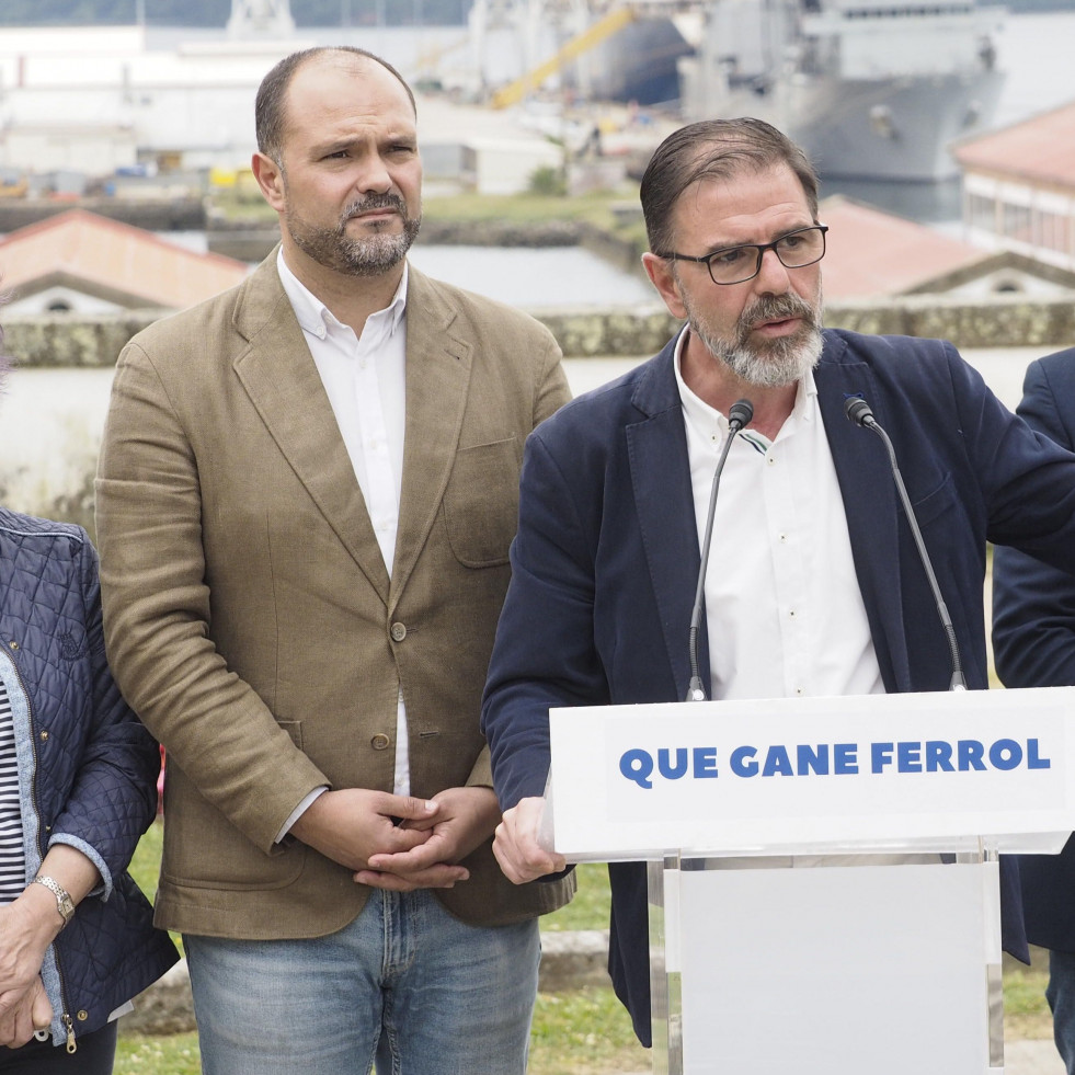 El PSOE pide la dimisión del alcalde de Ferrol por votar en contra de su moción sobre el gasto militar